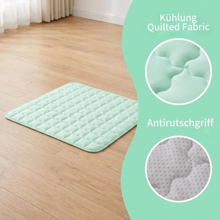 Sommer-Kühlmatte für Haustiere, 61 * 45CM Kühlmatte für Katzen und Hunde | Tragbare und Waschbare Kü