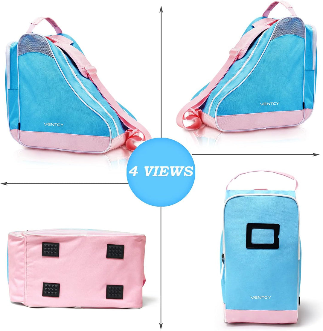 VENTCY Inliner Tasche, Skischuhtasche Tasche Kinder, Rollschuhe Tasche, Tasche für Inliner, Tasche S