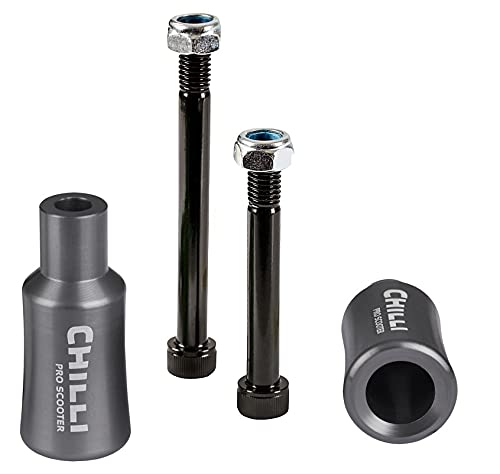 Chilli Pro Scooter Barrel Pegs Aluminium Stunt Scooter Pegs mit Achsen Park Grind Pegs Fuer Tretroll