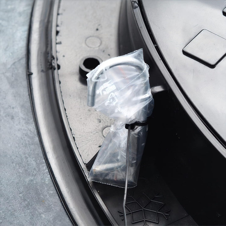 1000mm universal Schachtabdeckung aus Kunststoff Zisternendeckel I Gully (Schwarz), Schwarz