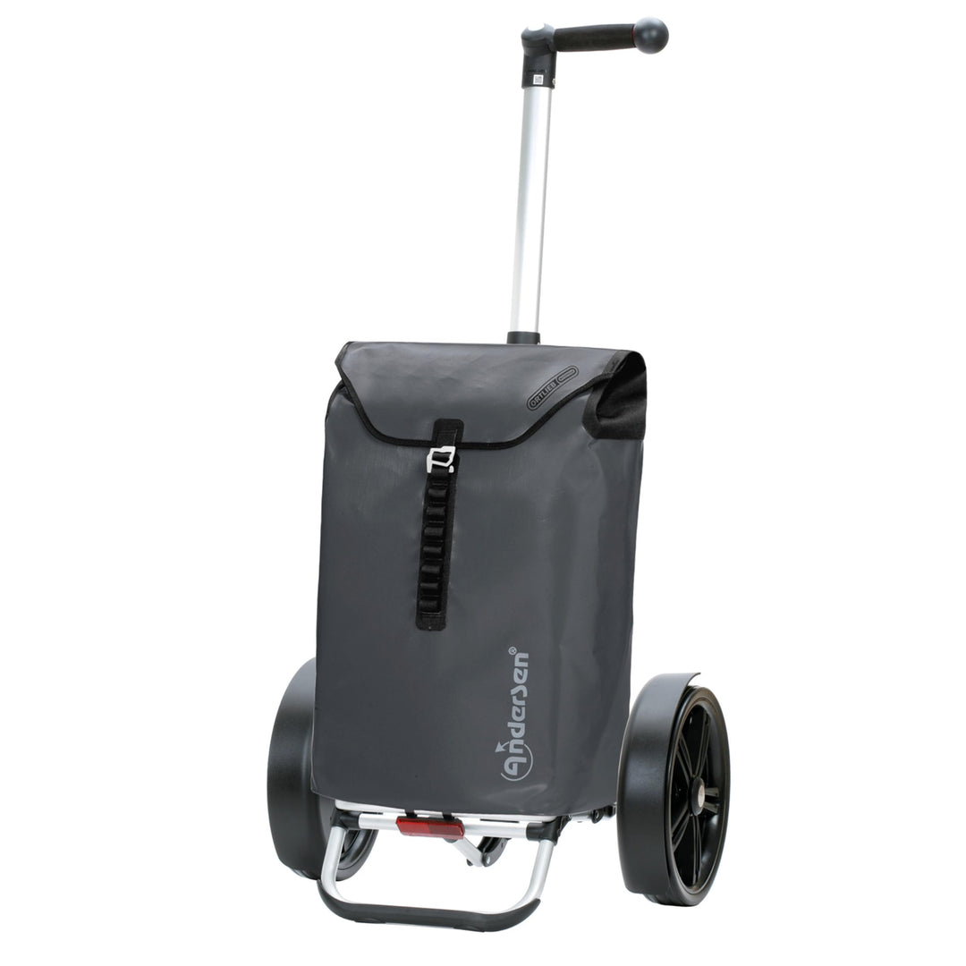 ANDERSEN Einkaufstrolley - Tura Shopper Ortlieb anthrazit 49 L Handwagen, wasserdicht, wetterfest, A