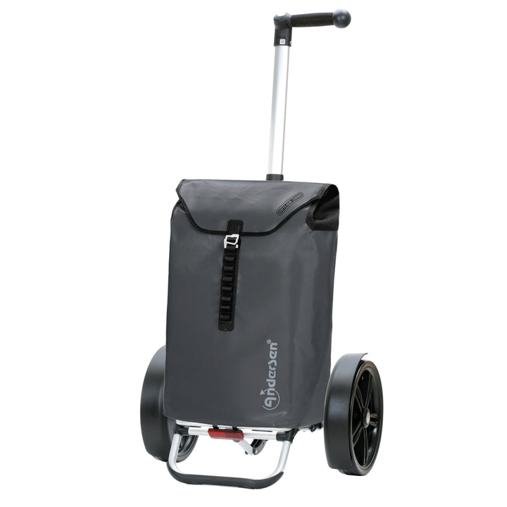 ANDERSEN Einkaufstrolley - Tura Shopper Ortlieb anthrazit 49 L Handwagen, wasserdicht, wetterfest, A