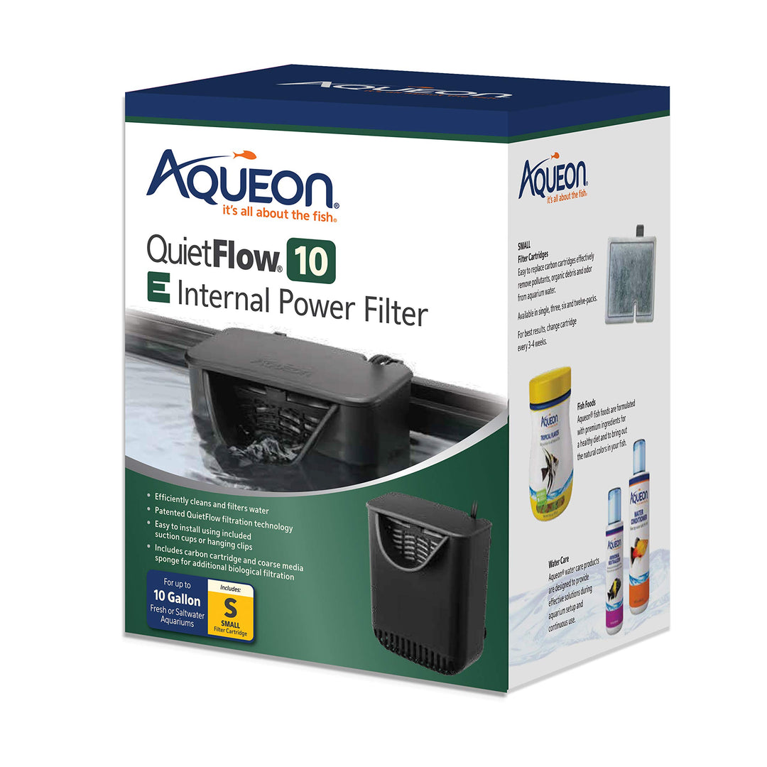 Aqueon Quietflow E Interner Stromfilter, Small - 10 Gallon, Keine Keine Small - 10 Gallon, keine Sma
