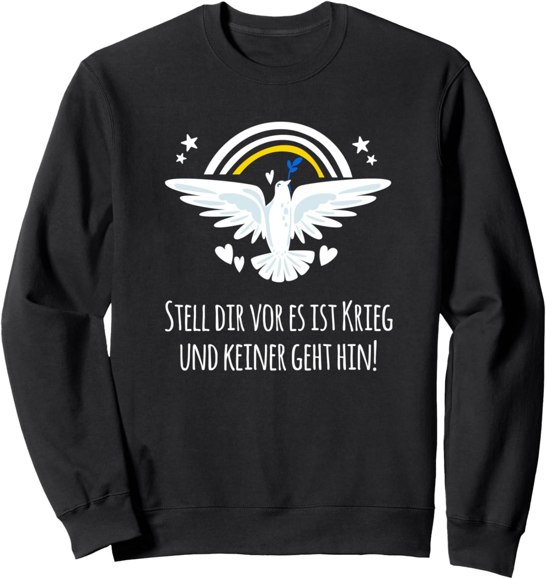 Krieg Ukraine Solidarität Frieden Friedenstaube Sweatshirt