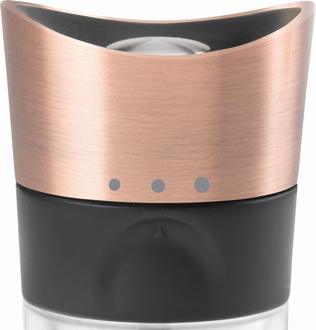 Cole & Mason H306692P Horsham Salzmühle, Kupfer, Acryl, 154mm, Classic Inverta, Einstellbarem Kerami