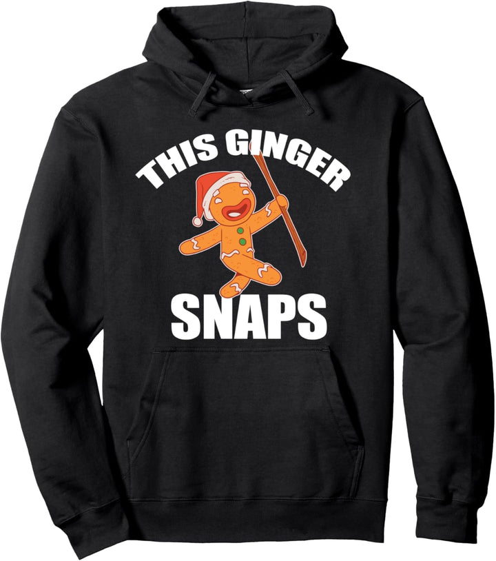 THIS GINGER SNAPS Weihnachts-Lebkuchenplätzchen Meme Pullover Hoodie