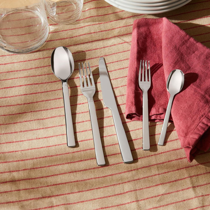 Alessi REB09S5 OVALE Besteckgarnitur 5.TLG. Edelstahl glänzend poliert,Einheiten