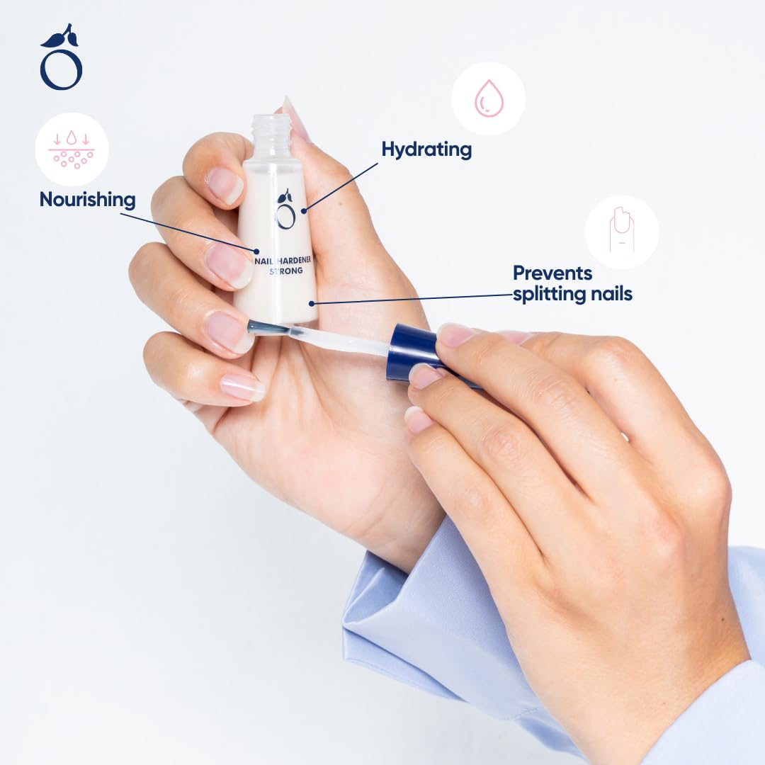 Herome Nagelhärter - Nagelverstärker & Base Coat - Garantiert Feste Nägel Innerhalb 30 Tagen. (Stron