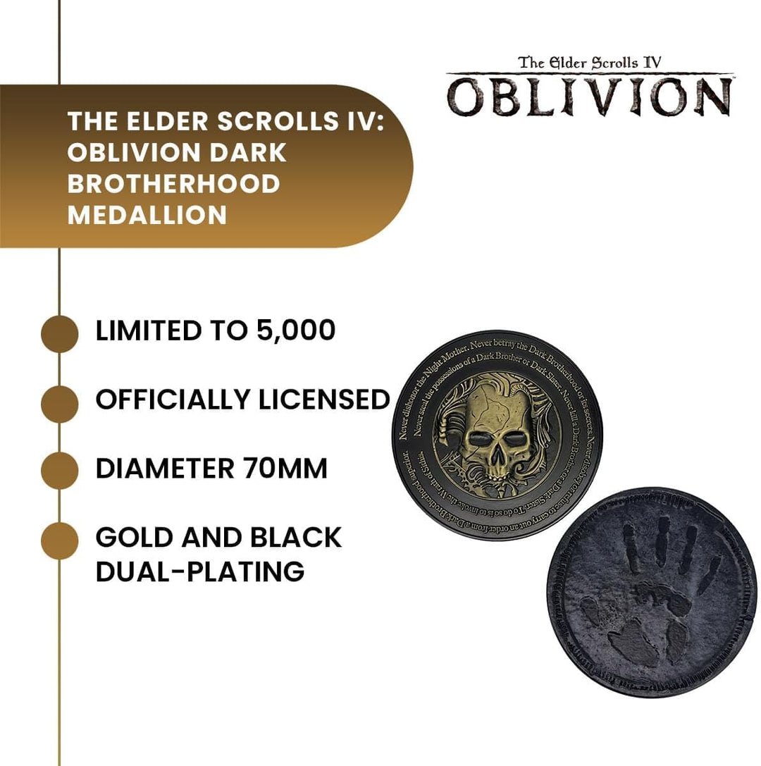 The Elder Scrolls IV: Oblivion - Limited Edition Medallion - Dark Brotherhood
