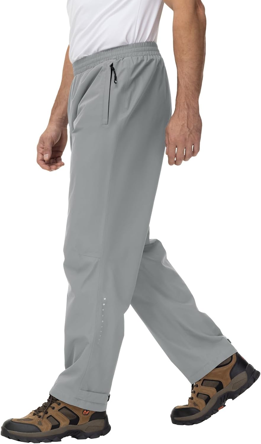 Herren Hose Wasserdicht Regenhose Leichte Winddichte Fahrrad für Outdoor Mesh Atmungsaktiv Arbeitsho