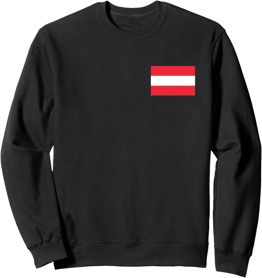 Österreich Flagge Sweatshirt