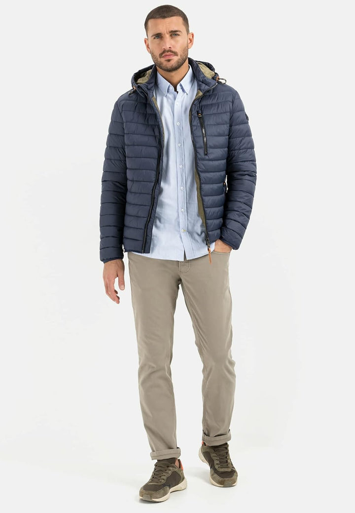 Camel Active Herren 430830/7E52 Jacke 27 Blau, 27 Blau