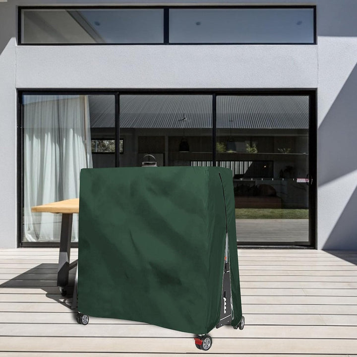 EudoER Tischtennisplatte Abdeckung 420D Oxford Wasserdichtes Gewebe Ping Pong Tisch Abdeckung Outdoo