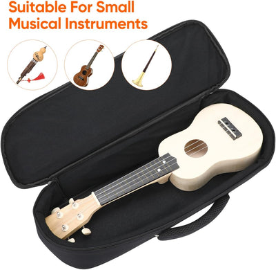 Vaguelly Trompete Bagtrumpet Rucksack Leichte Trompete Gig Bag mit Verstellbaren Schultergurten Musi