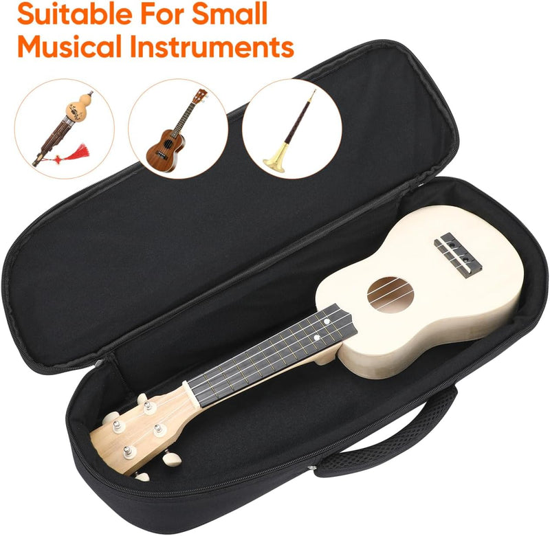 Vaguelly Trompete Bagtrumpet Rucksack Leichte Trompete Gig Bag mit Verstellbaren Schultergurten Musi