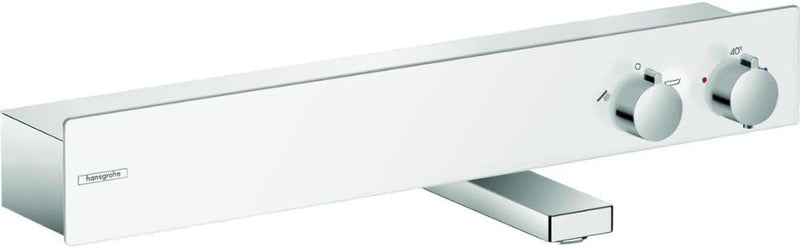 hansgrohe Wannenthermostat ShowerTablet 600 Aufputz, Weiss/Chrom Weiss/Chrom 600mm Wanne, Weiss/Chro