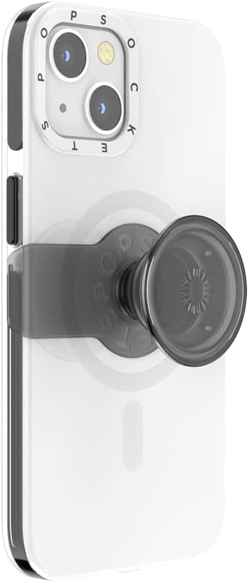 PopSockets: PopCase Kompatibel mit Magsafe - Hülle für iPhone 13 mit Abnehmbarem PopGrip Slide Socke