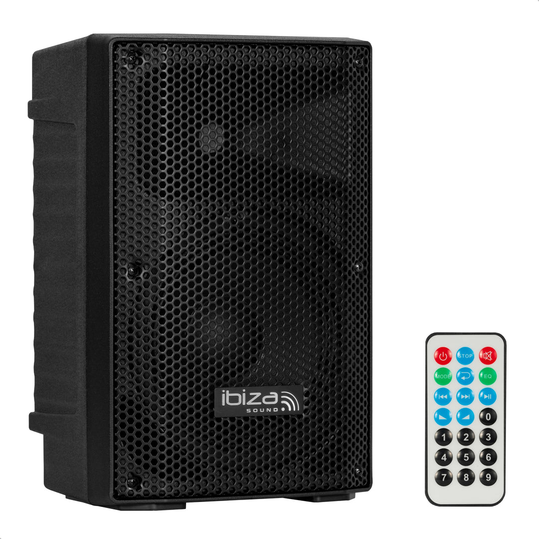 Ibiza - XTK8A-MKII - Aktiver 8"/20cm SONO-Lautsprecher - 25mm Kompressionshochtöner - Bassreflexsyst