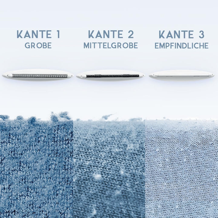 GLEENER Compact Fabric Shaver Kompakter Stoffrasierer und Fusselbürste | Verstellbarer Rasierer für