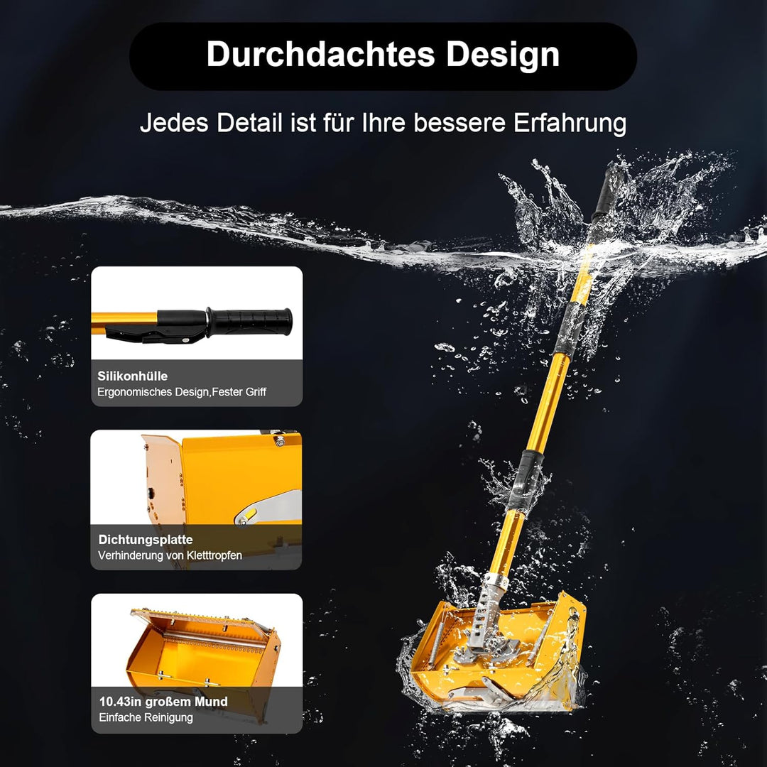 Trockenbau Kelle Drywall Flat Finishing werkzeuge 9.8" Trockenbau-Taping &Flat Finishing Set mit 40'