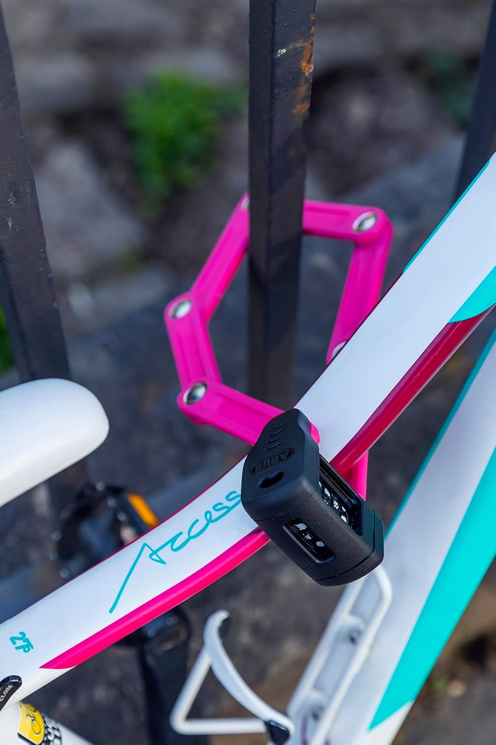 ABUS Kinder-Faltschloss Bordo Lite Mini 6055C/60 SYMBOLS - Fahrradschloss mit Symbolcode - ABUS-Sich