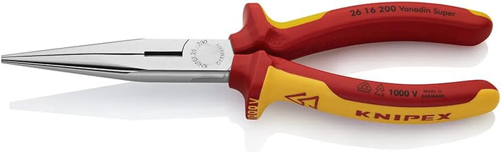 Knipex Abmantelungsmesser mit Gleitschuh isolierender Mehrkomponenten-Griff, VDE-geprüft 180 mm 98 5