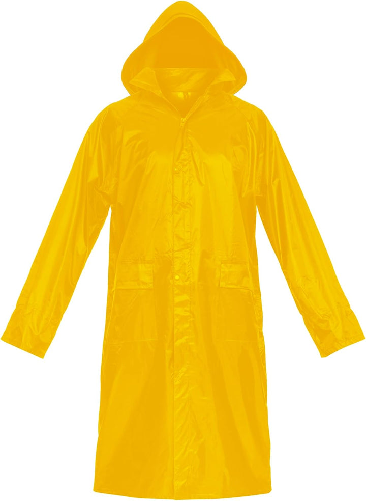 BWOLF POSEIDON Regenmantel Herren Regenmantel Wasserdichte Lange Regenjacke Outdoor Wiederverwendbar