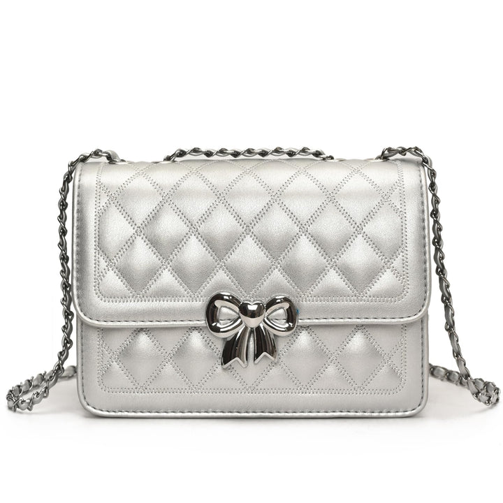 Travistar Damen Umhängetasche Kleine - Kette Schulterriemen Crossbody Bag - Lingge Tasche Schulterta