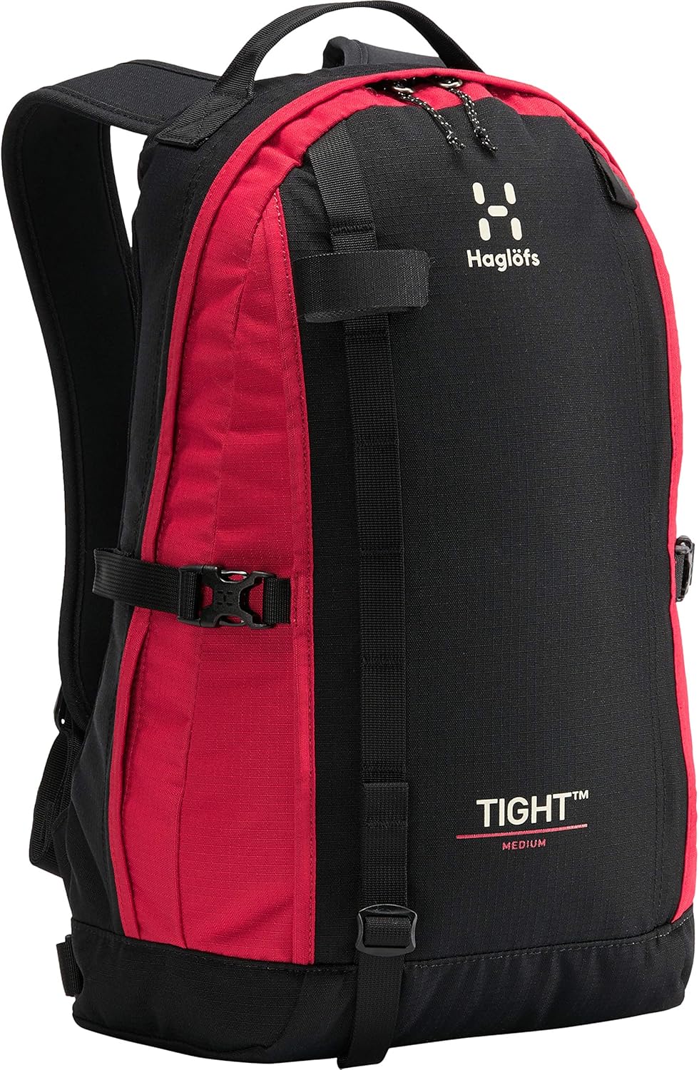 Haglöfs Tight Medium Rucksack Einheitsgrösse 4nt-true Black/Scarlet Red, Einheitsgrösse 4nt-true Bla