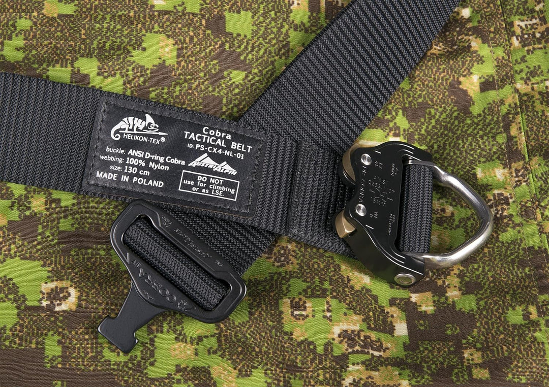Helikon-Tex Cobra D-Ring (FX45) Tactical Belt Gürtel Militär Outdoor - Schwarz