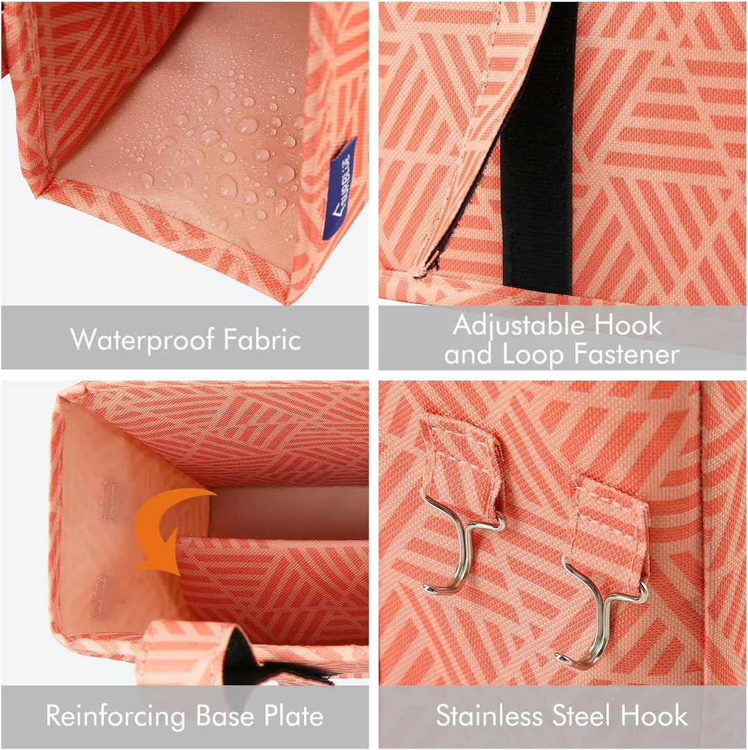 Surblue Bedside Caddy Hängebett Organizer Aufbewahrungstasche Tasche für Etagen-und Krankenhausbette