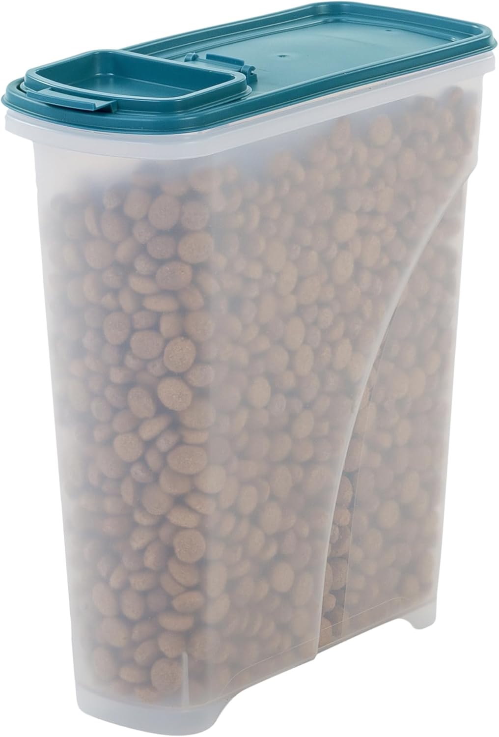 Iris Ohyama, Luftdichte Hundefutterbox, 7 l/3,5 kg, blau, Deckel mit luftdichtem Verschluss, Kunstst
