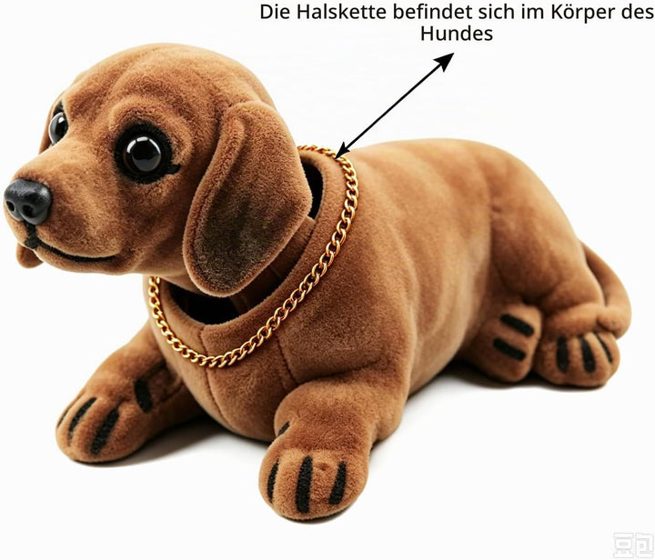 Wackeldackel Ornaments, Wackelkopf Dackel, Auto Puppe Harz, Wackelhund Auto-Innendekoration, Hunde-A