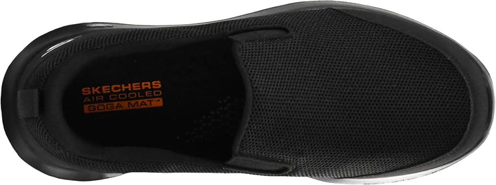 Skechers Herren Go Walk Max Clinched Sneaker 39.5 EU Schwarz, 39.5 EU Schwarz