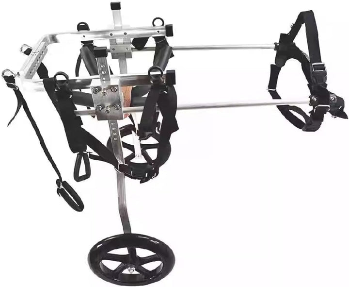 Mittlerer und grosser Hunderollstuhl, Rehabilitationshilfe, Hinterbeinstütze, Hundewagen mit Rädern,