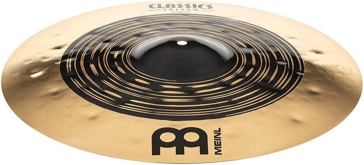 Meinl Classics Custom Dual 18 Zoll Crash (Video) Schlagzeug Becken (45,72cm) B12 Bronze, Dunkles und