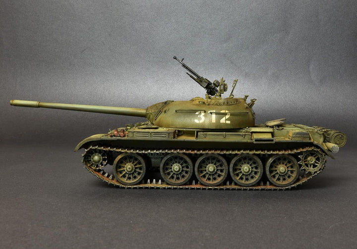 Mini Art 37017 1:35 T-54A Sov. Mittlerer Panzer-originalgetreue Nachbildung, Modellbau, Plastik Baus