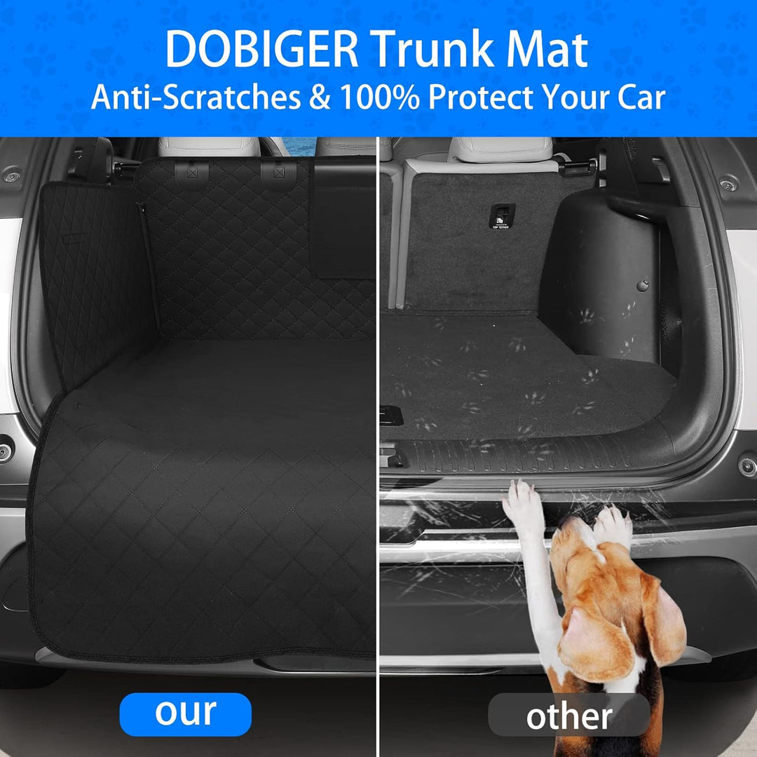 DOBIGER Kofferraumschutz Hund, Kofferraum Schutzmatte Hund Kleinwagen Wasserabweisend, Universal Kof