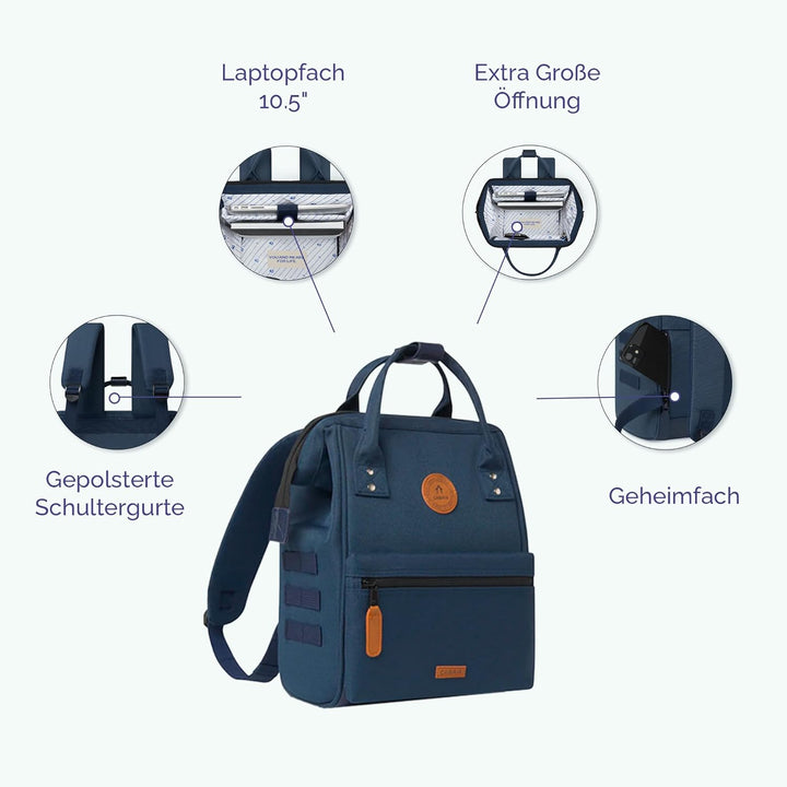 Cabaïa Adventurer Small Honolulu Rucksack S Beige, S Beige