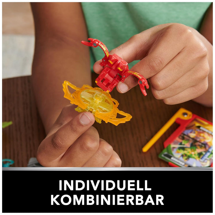 Bakugan 3.0 Starter Pack mit 3 Bällen (1 Special Attack Dragonoid, 2 Core Balls Nillious und Hammerh