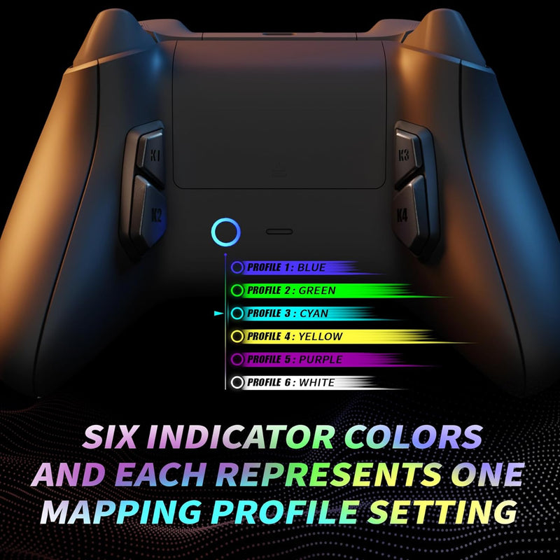 eXtremeRate Victor X Remap Kit für Xbox Series X/S Controller,6 Remap Profiles&Ergonomisches Rücken