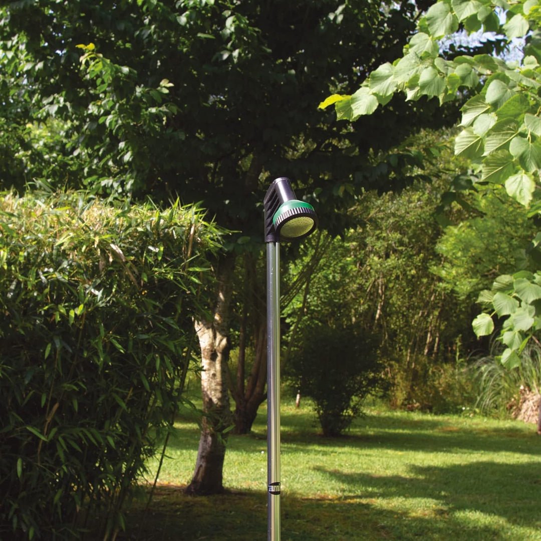 Amig - Gartendusche | mit Stativ und Höhenverstellbar | 1,35 bis 2,35 m | verstellbarer Wasserdurchf
