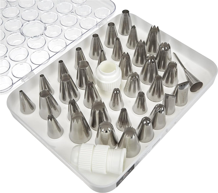 De Buyer - Set aus 35 Tüllen aus Edelstahl - 2114.10 Einzigartig, Einzigartig