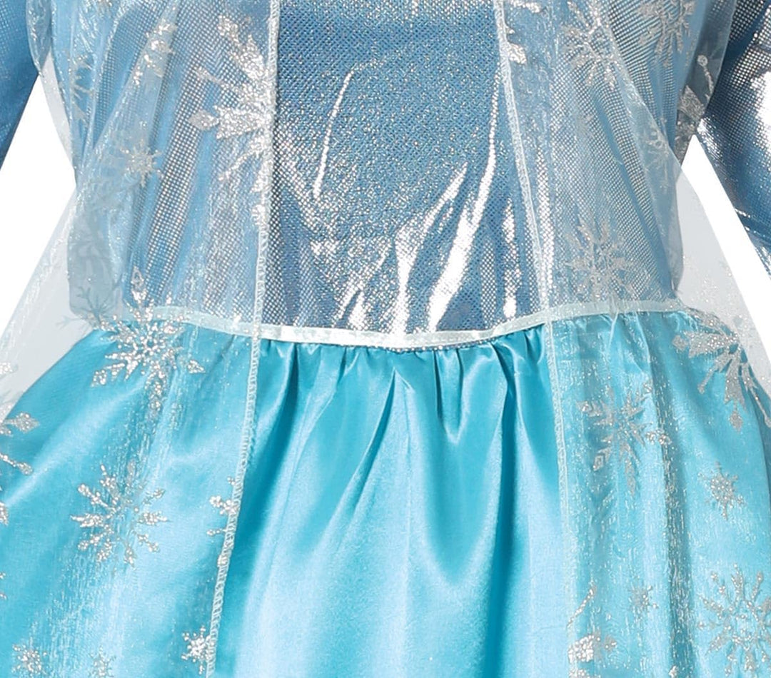 Fiestas Guirca ELSA Schneekönigin gefroren Kostüm Frauenkleid
