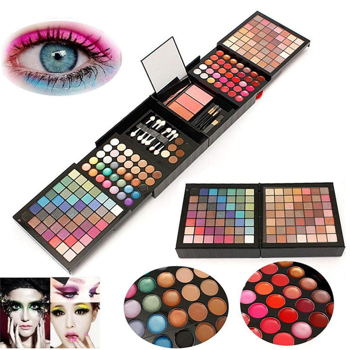 FantasyDay 177 Farben Multifunktions Exquisite Kosmetik Geschenkset Make-up Schmink Kit für Gesicht,