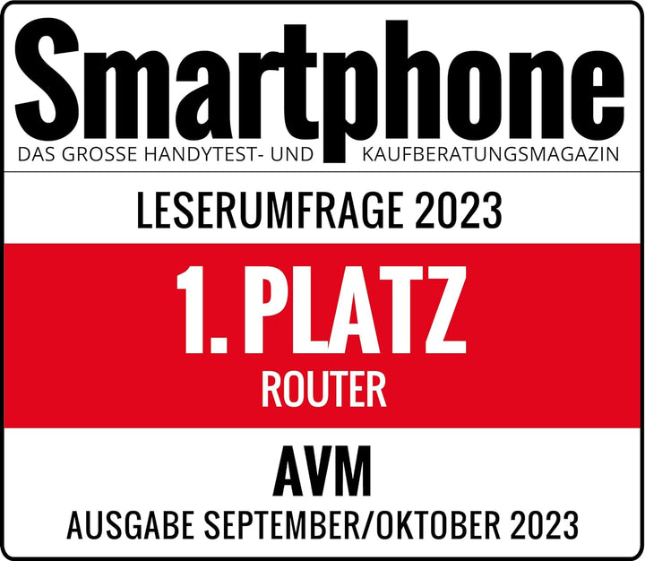 AVM FRITZ!Box 7590 AX AT/CH (DSL/VDSL WLAN Router mit Wi-Fi 6, 2.400 MBit/s (5GHz) &amp; 1.200 MBit/s (2
