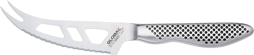 Global Knives GS-95 Käsemesser, gewellt, mit 10,5 cm Klinge, Cromova 18 Edelstahl