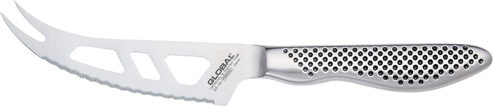 Global Knives GS-95 Käsemesser, gewellt, mit 10,5 cm Klinge, Cromova 18 Edelstahl