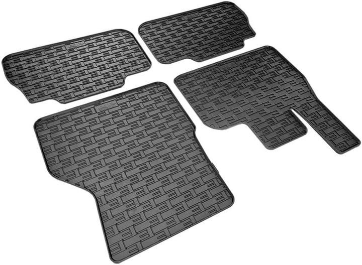 AUTO-STYLE Satz Gummimatten kompatibel mit BMW iX (I20) 2021- (4-teilig + Montagesystem)