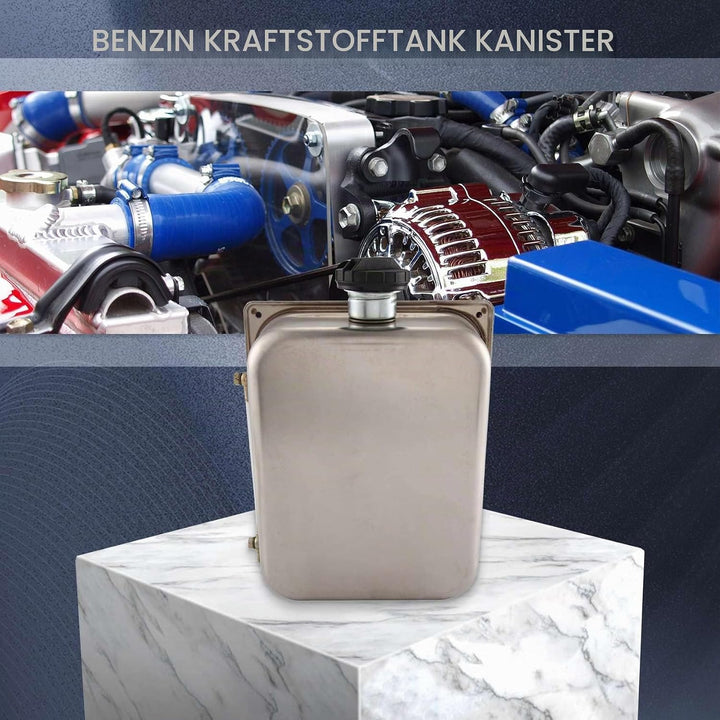 Dasing 7L Rostfreier Benzin Treibstoff Tank Passt für Heizung Universal